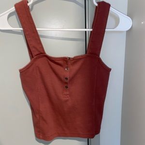 Burnt Orange tank top